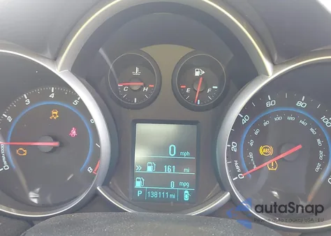 2012 Chevrolet Cruze 1Lt из США, поврежденный, VIN 1G1PF5SC8C7301251